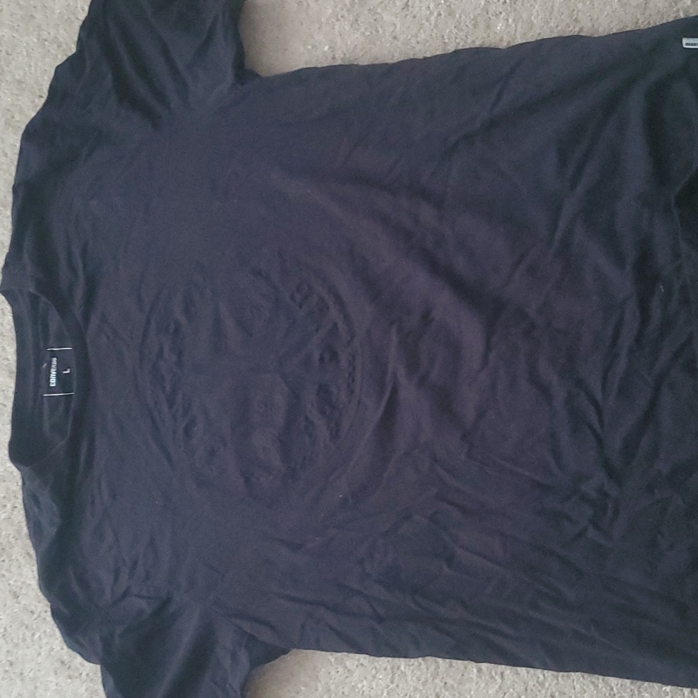 Black on Black Converse T-Shirt